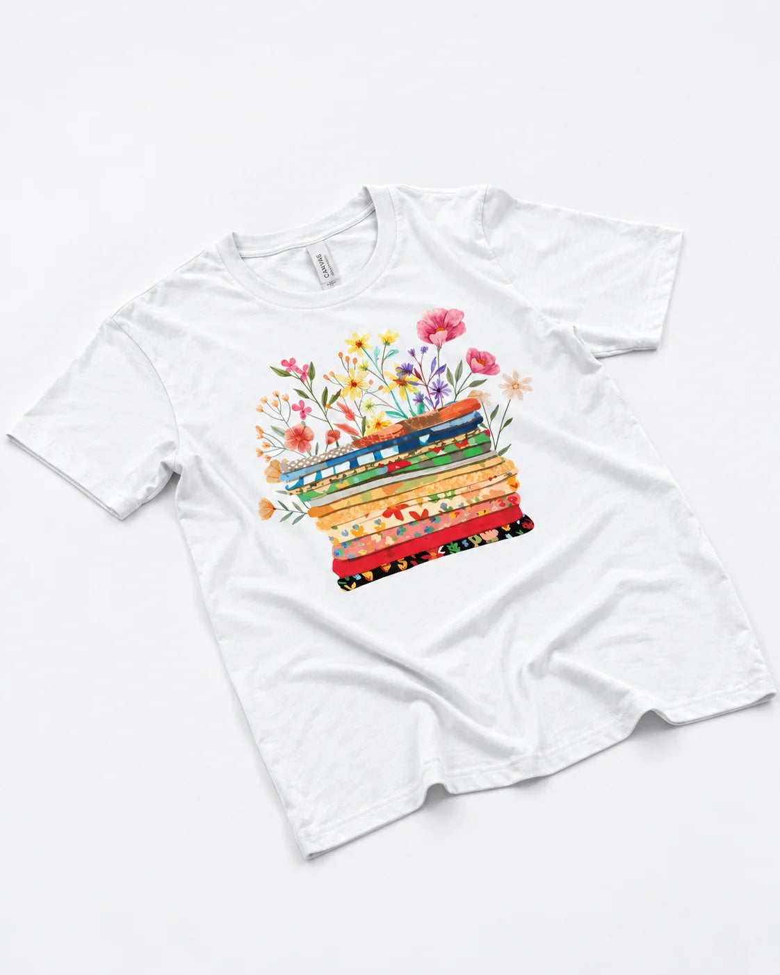 Floral Fabric T-shirt