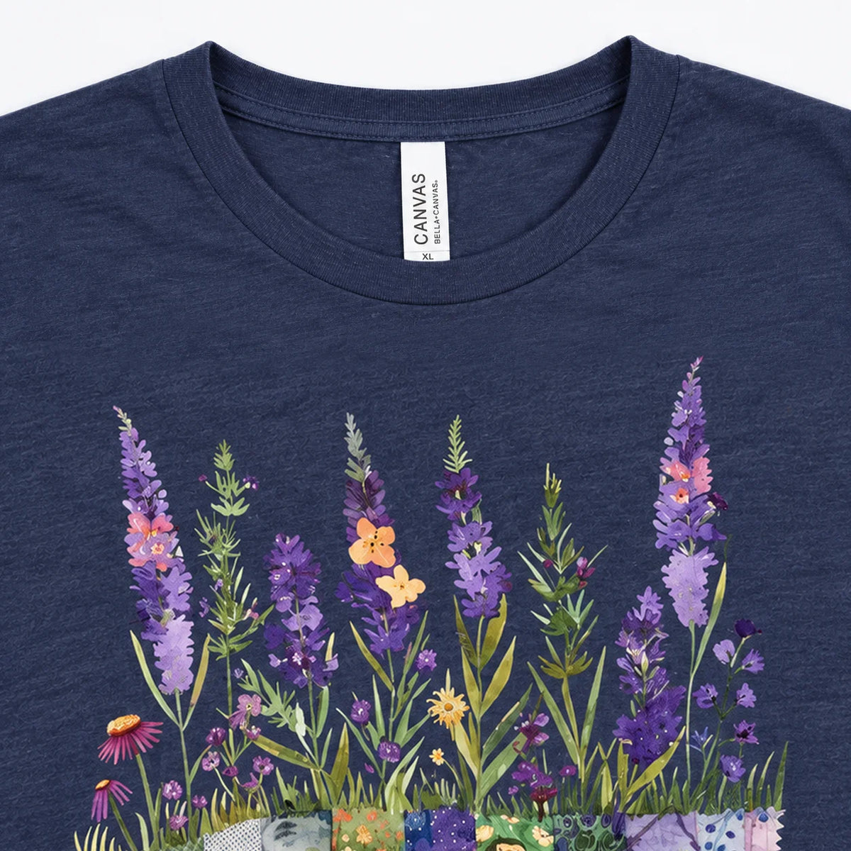 T-shirt Champ de Courtepointe