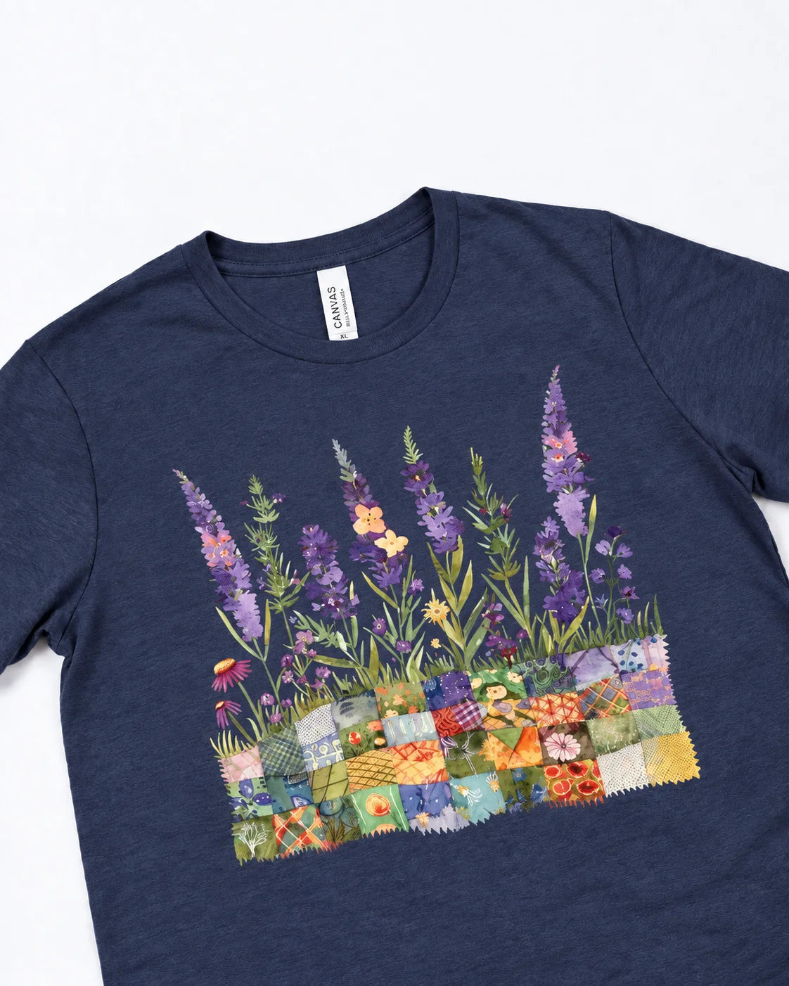 T-shirt Champ de Courtepointe
