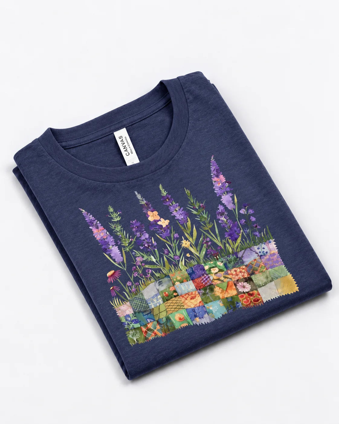 T-shirt Champ de Courtepointe