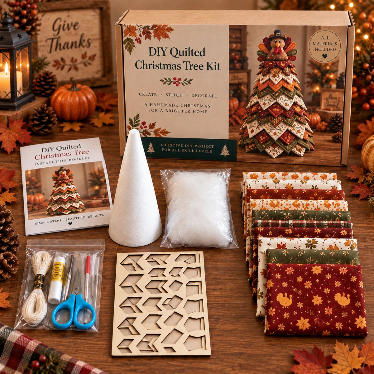 Turkey Handmade Christmas Tree Kit