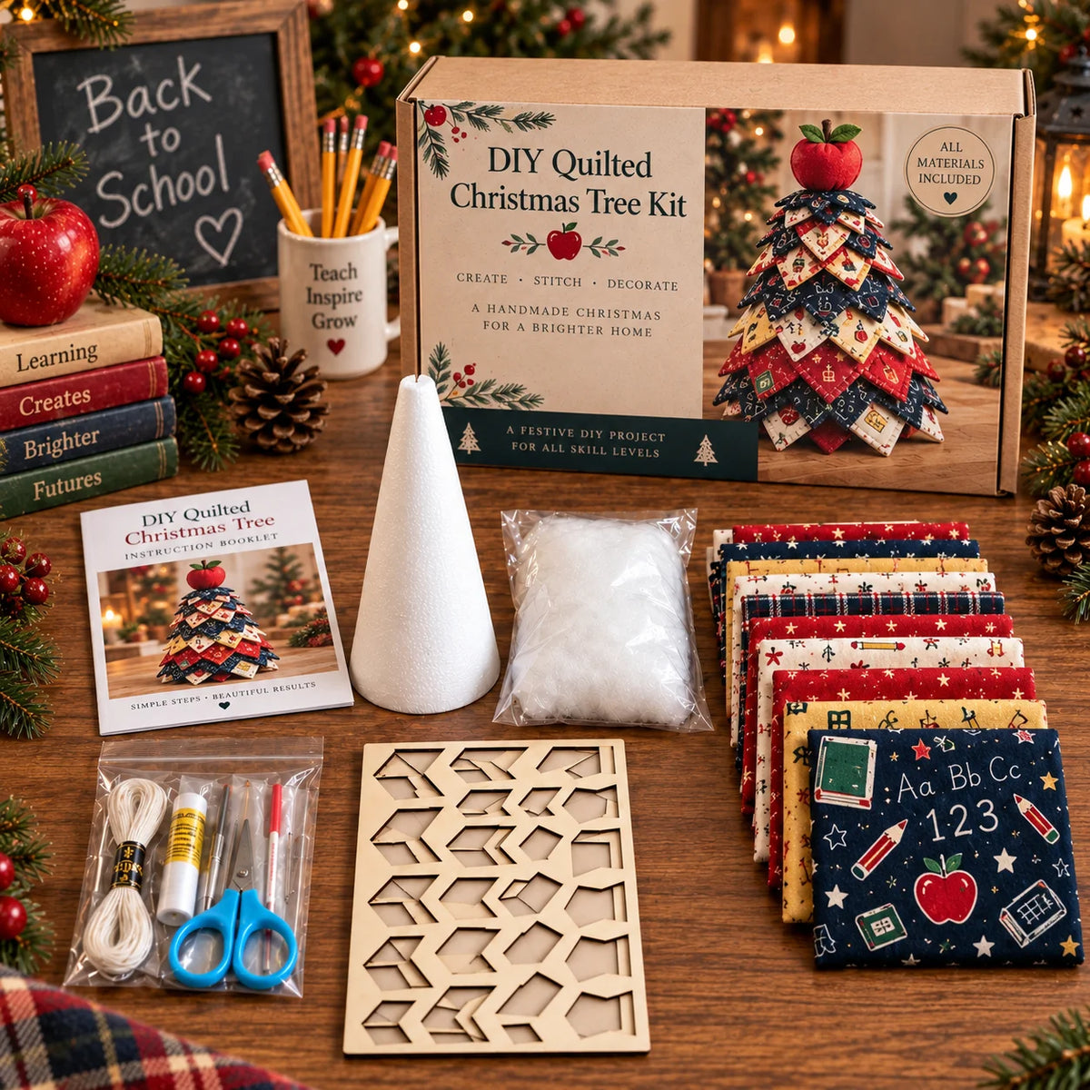 Apple Handmade Christmas Tree Kit