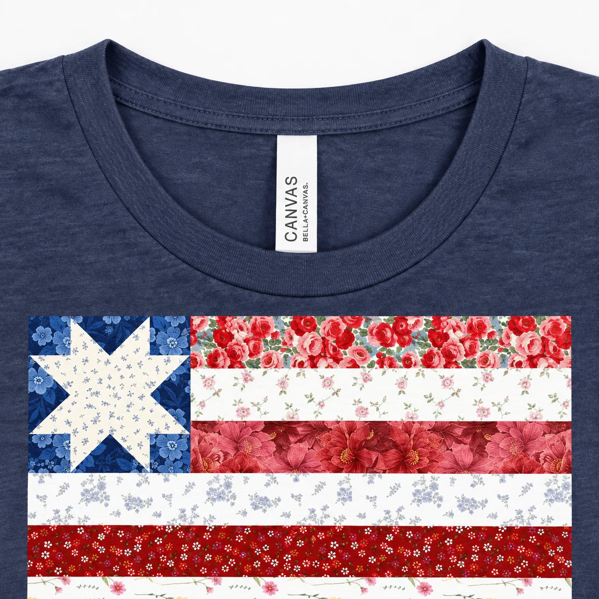 T-shirt drapeau étoilé des États-Unis