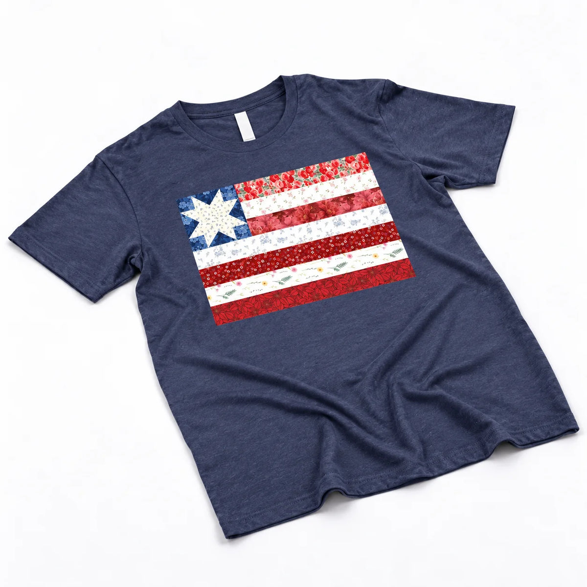 T-shirt drapeau étoilé des États-Unis