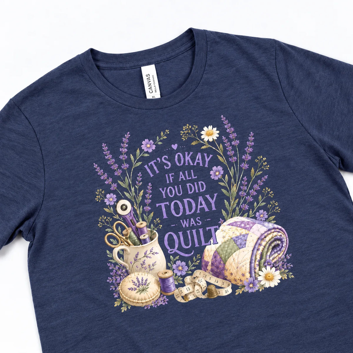 Quilt Days Are Productive Days T-shirt