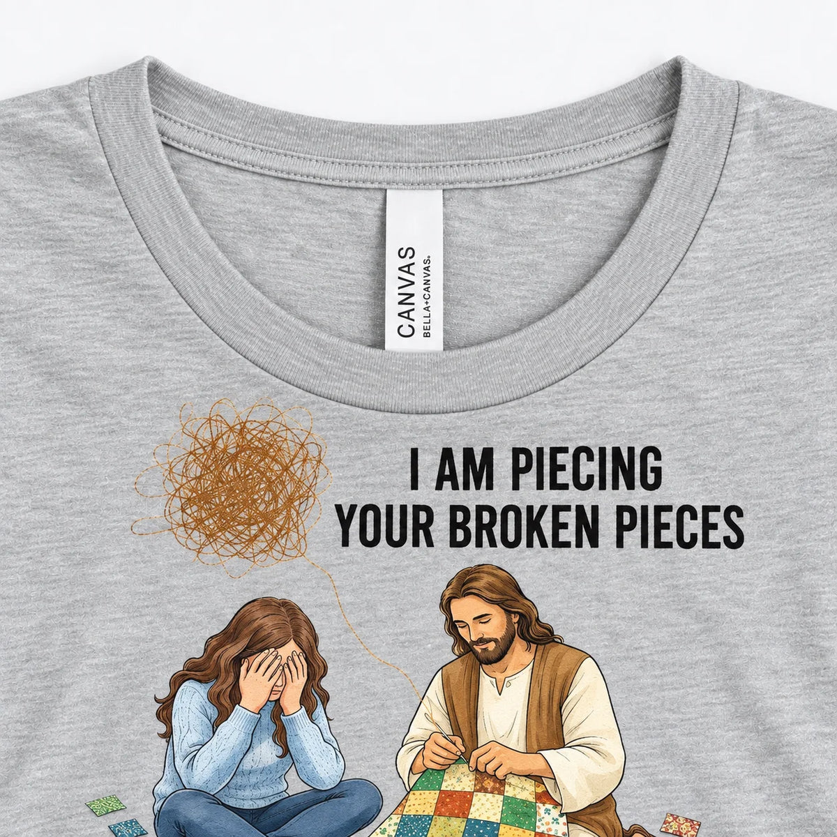 God Piecing Broken Pieces T-shirt