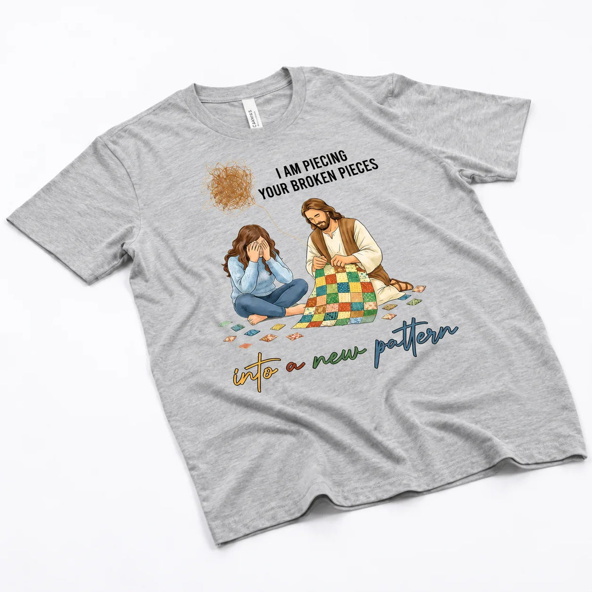 God Piecing Broken Pieces T-shirt