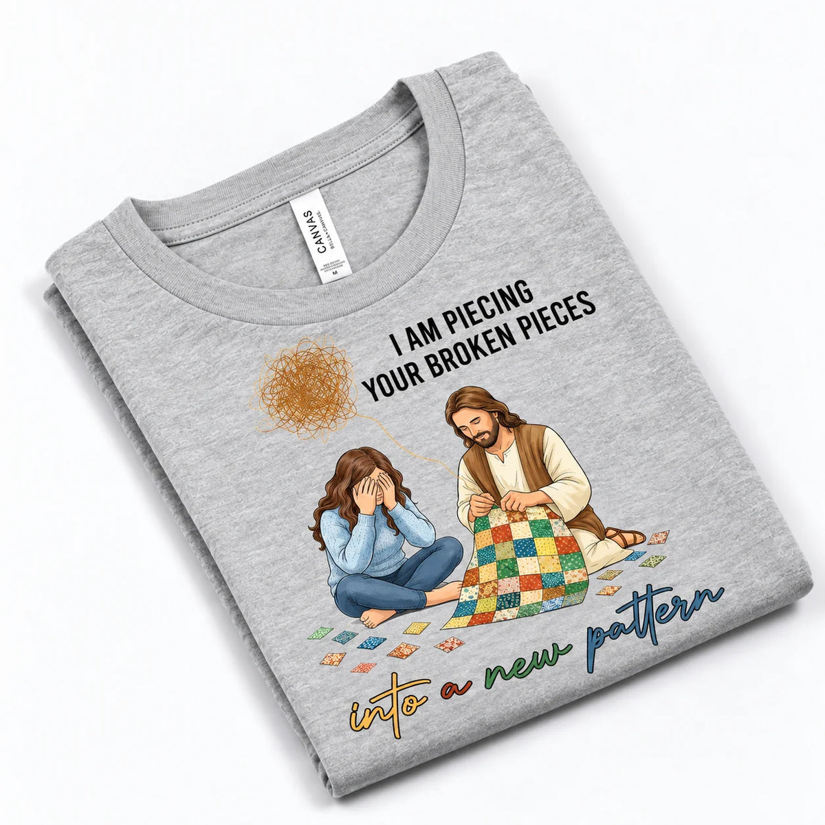 God Piecing Broken Pieces T-shirt