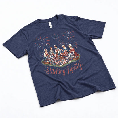 Maglietta Stitching Liberty