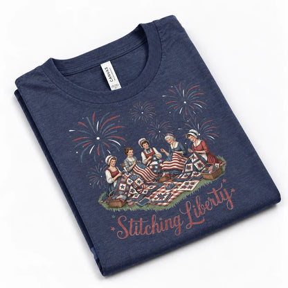 Maglietta Stitching Liberty