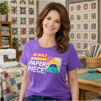 Courage to Paper Piece T-shirt