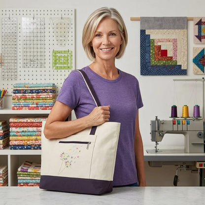 Crafted to Bloom Tote