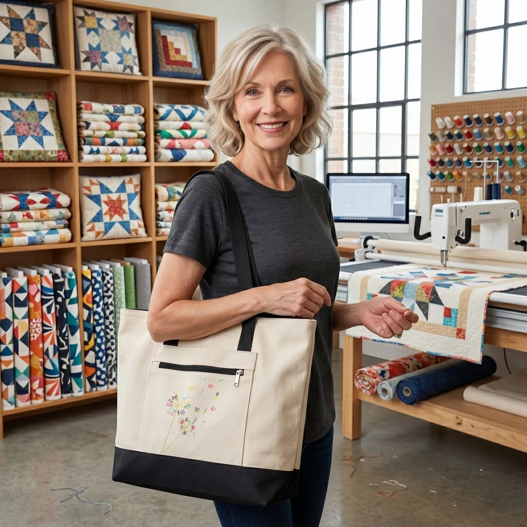 Crafted to Bloom Tote