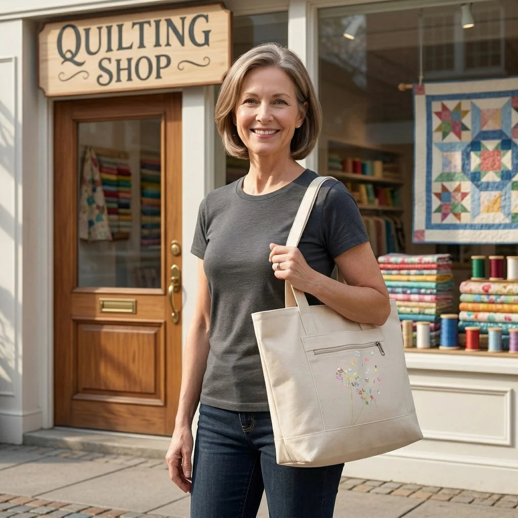 Crafted to Bloom Tote