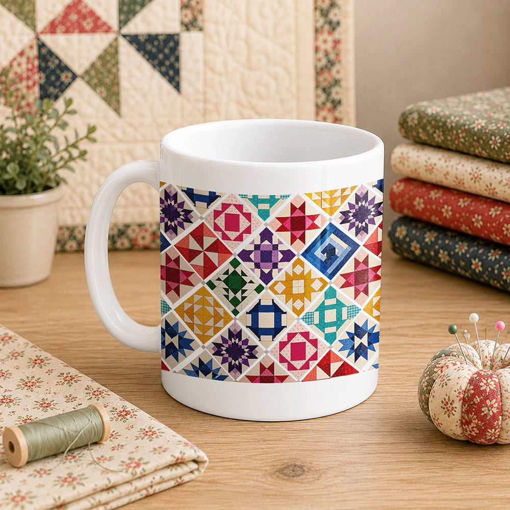 Jewerly Patchwork 11oz Mug