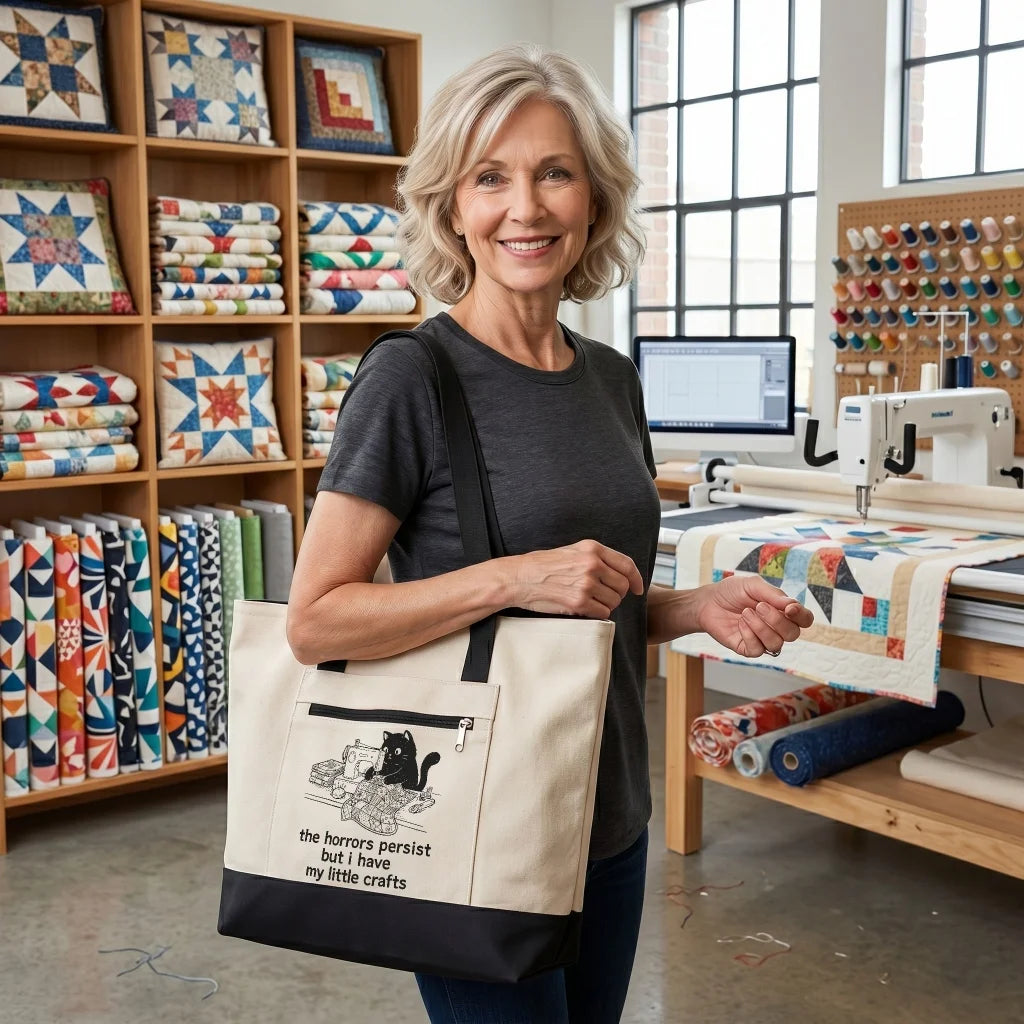 Little Crafts vs. The World Tote