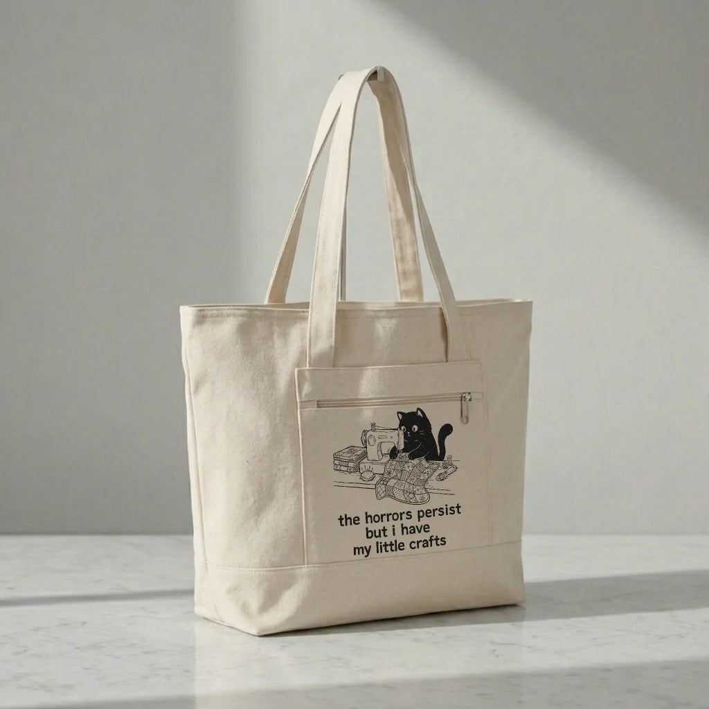 Little Crafts vs. The World Tote