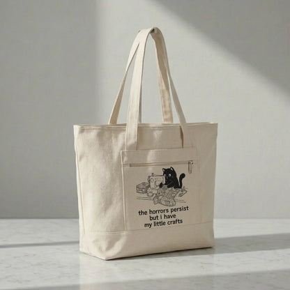 Little Crafts vs. The World Tote