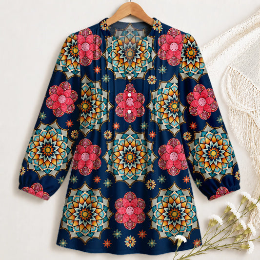 Mandala Meadow Blouse