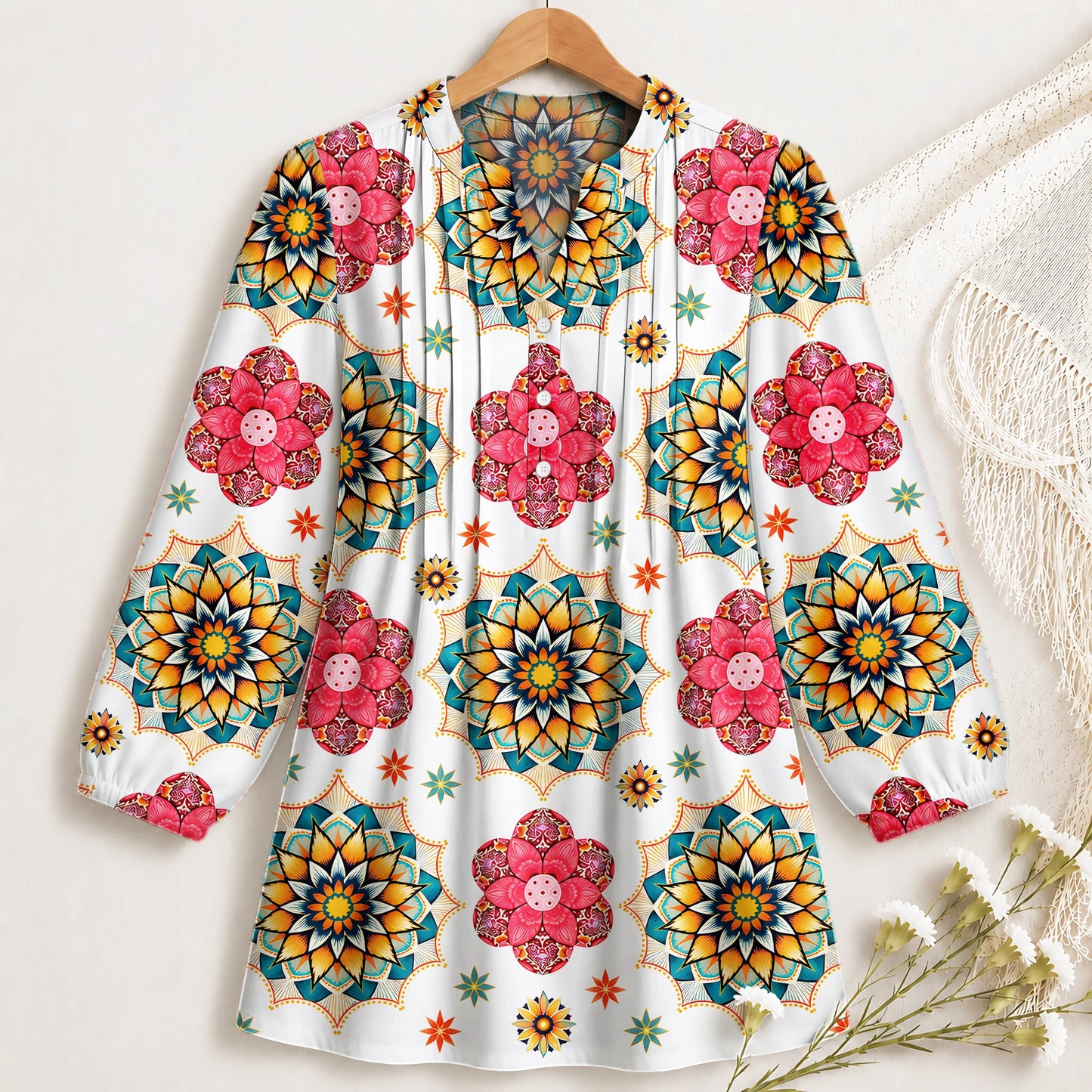 Mandala Meadow Blouse