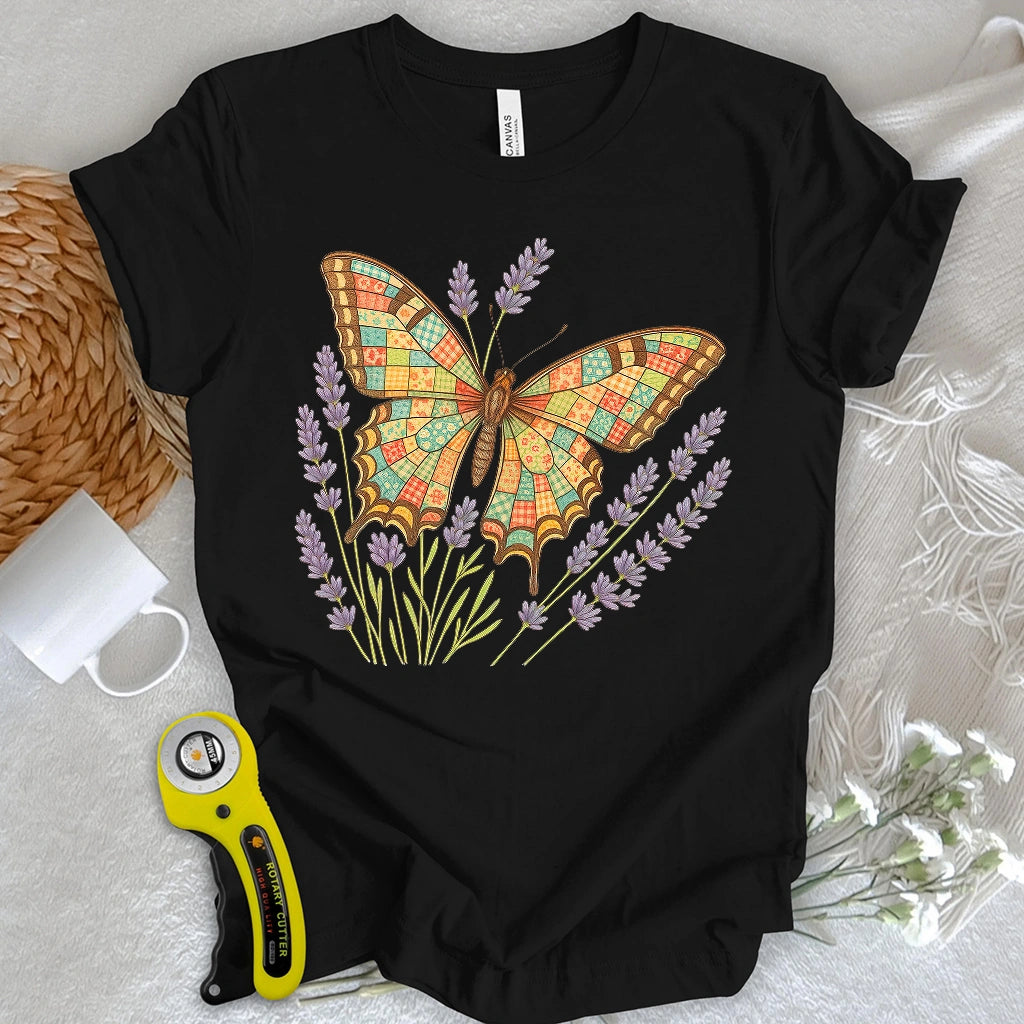 Patchwork Butterfly T-shirt