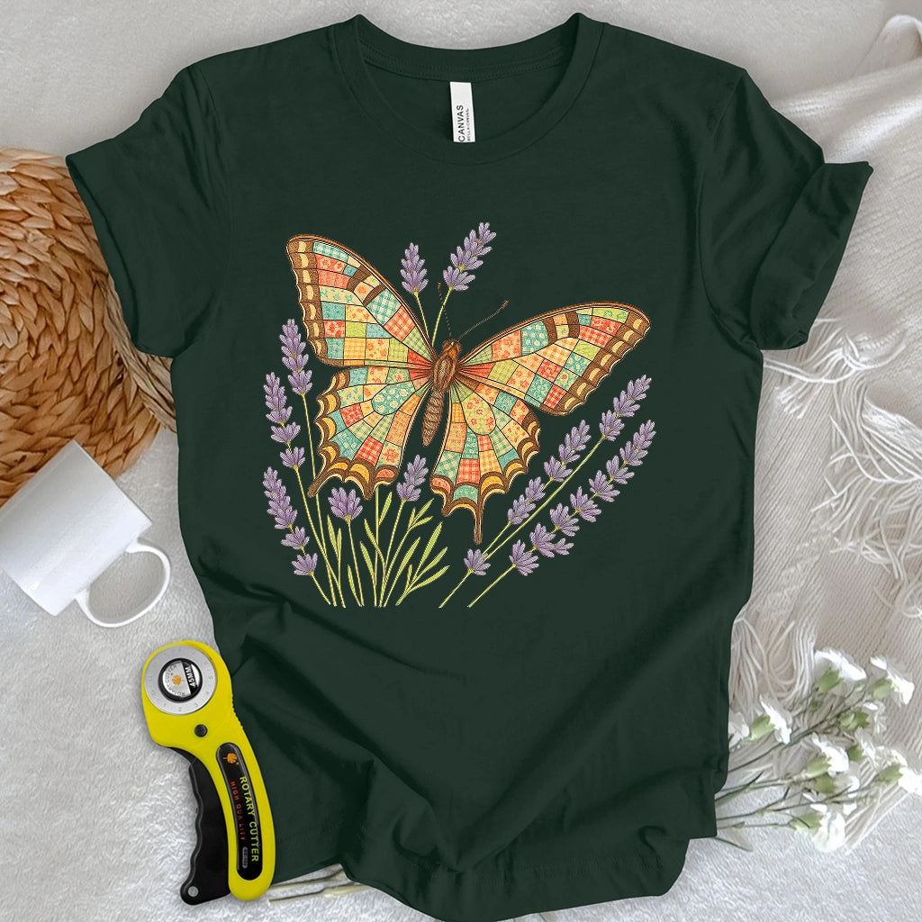 Patchwork Butterfly T-shirt