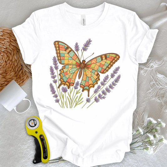Patchwork Butterfly T-shirt