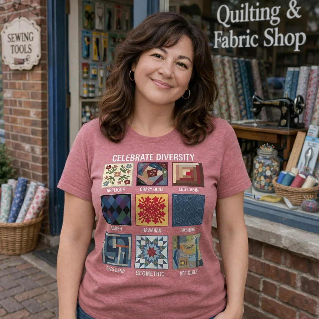 T-shirt Patchwork de la diversité