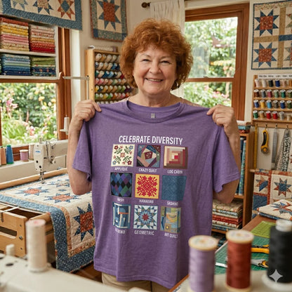 T-shirt Patchwork de la diversité