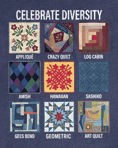 T-shirt Patchwork de la diversité