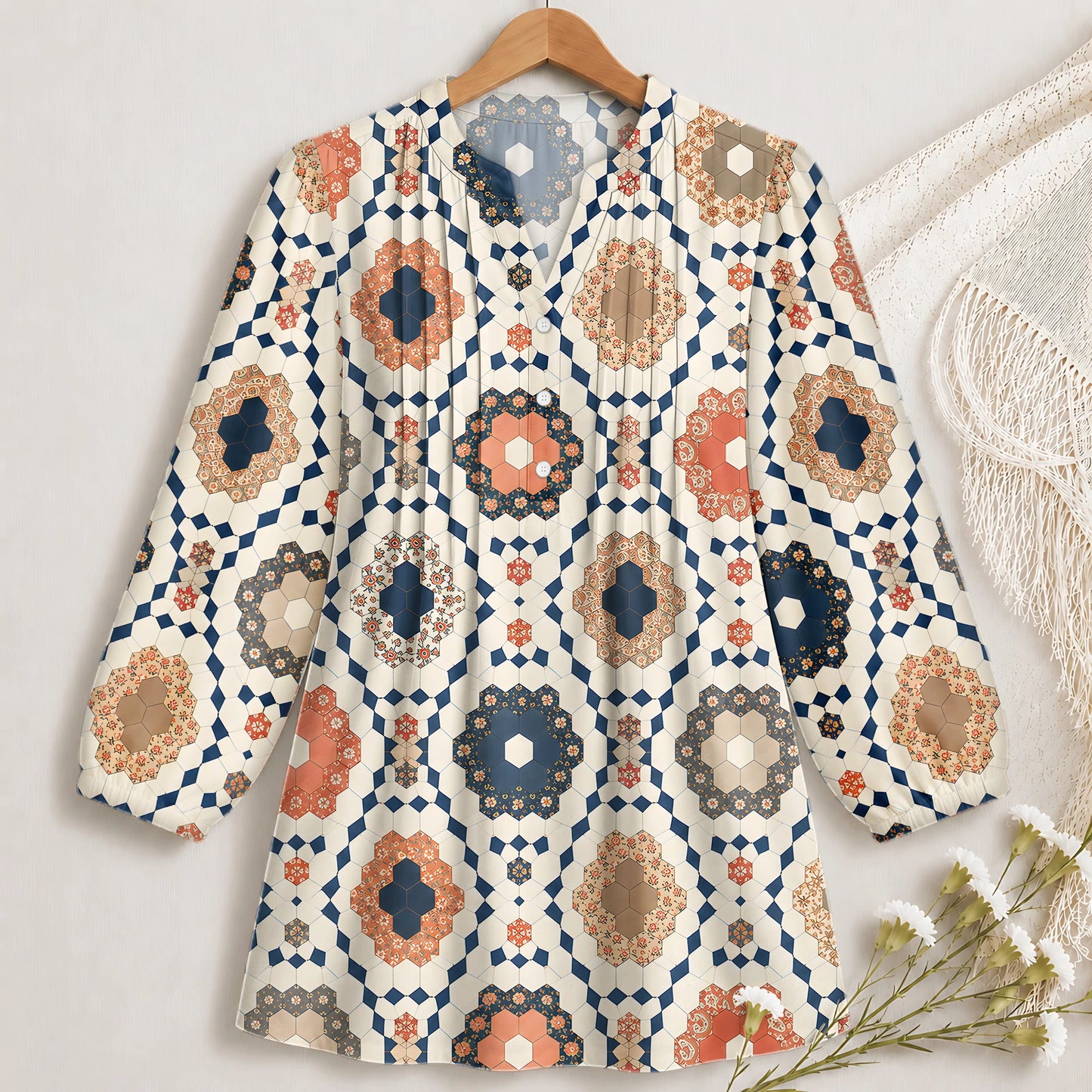 Patchwork Garden Blouse