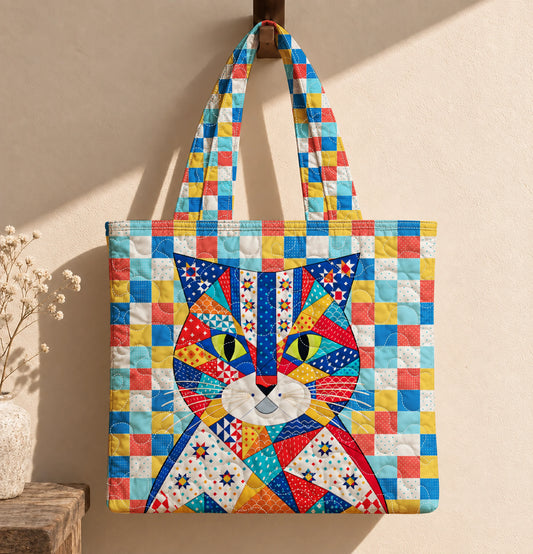 Patchwork Whiskers Tote