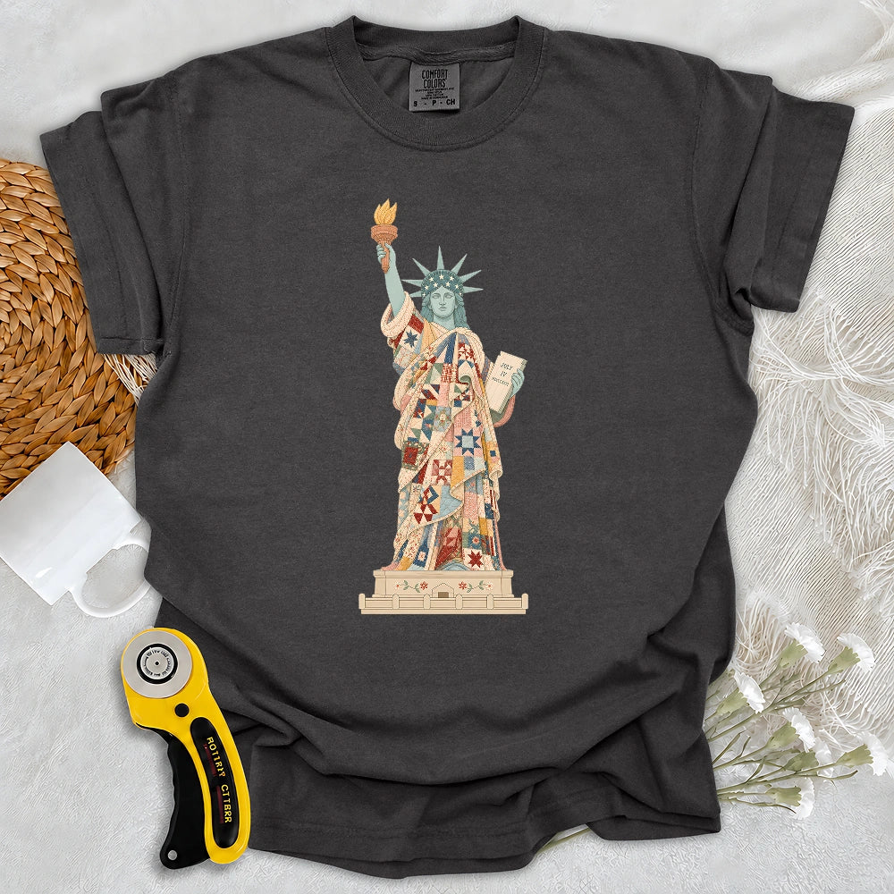 Comfort Colors Liberty Wrapped in Love T-shirt