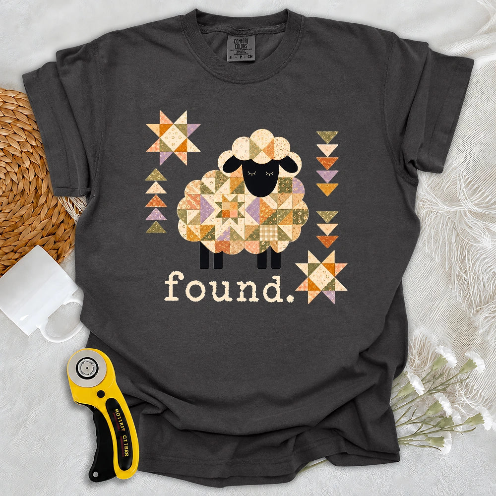 Comfort Colors Psalm 23 Patchwork Sheep T-shirt