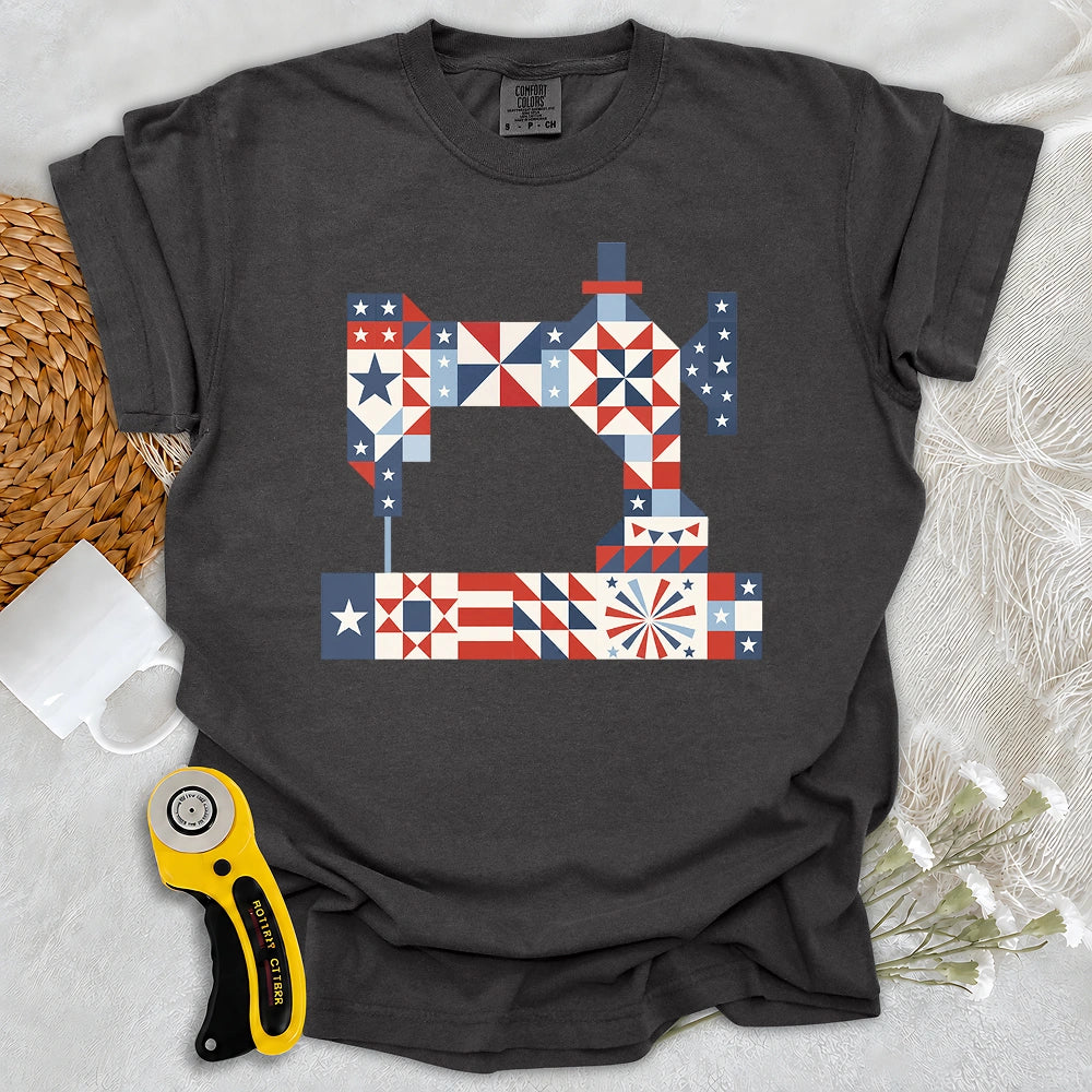 Comfort Colors Stars & Stitches Sewing T-shirt