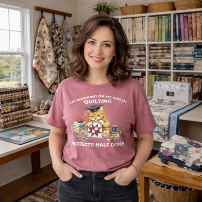 PhD In Quilting T-shirt