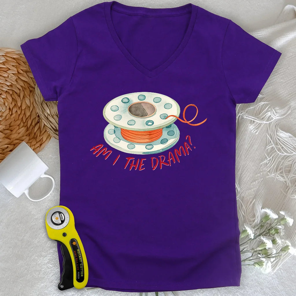 Drama bobbin Lady V-neck