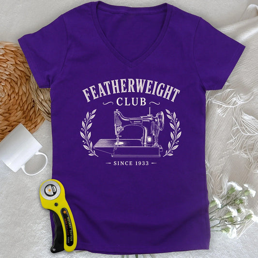 Featherweight Club Lady V-neck