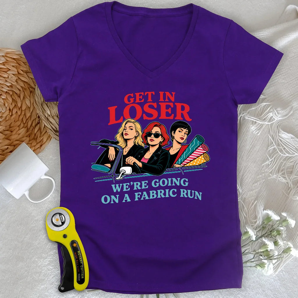 No Self Control Lady V-neck
