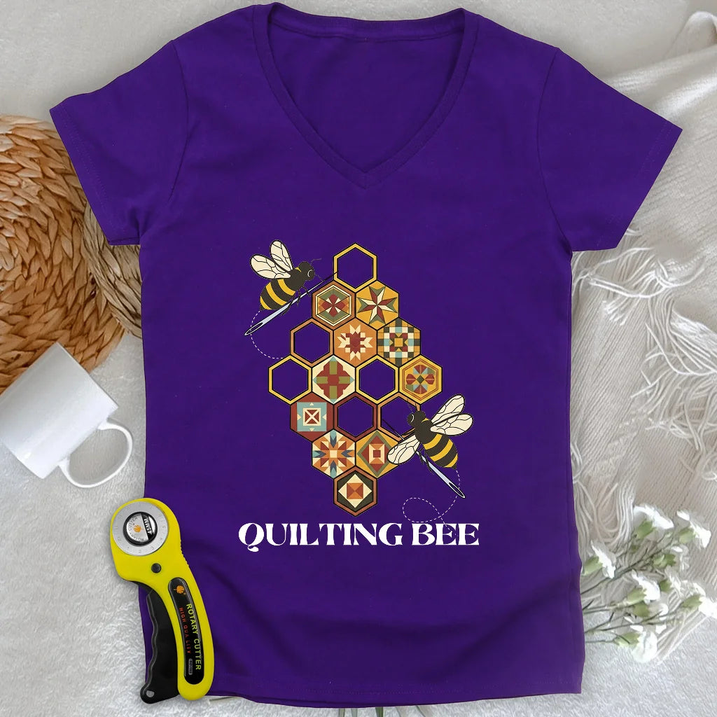 Tricot de dames encolure en V