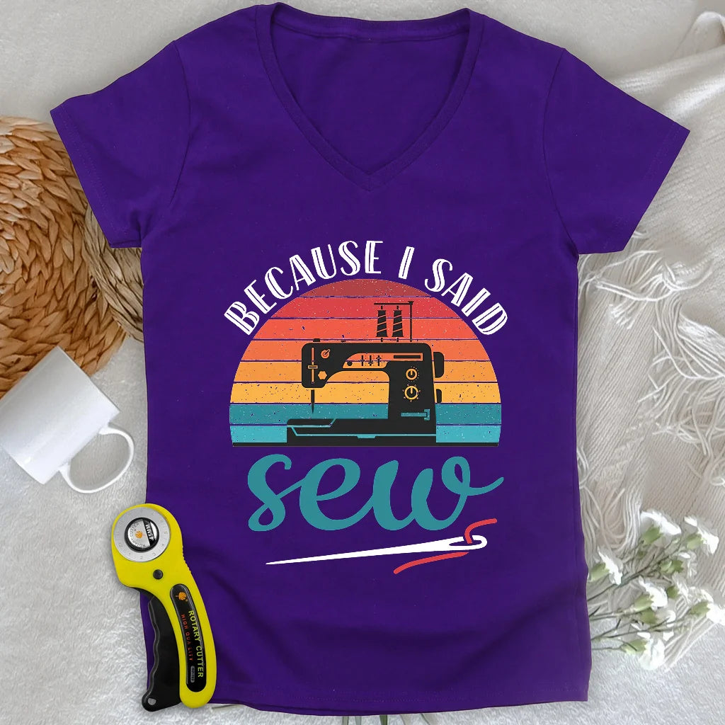 Said Sew Lady V-neck