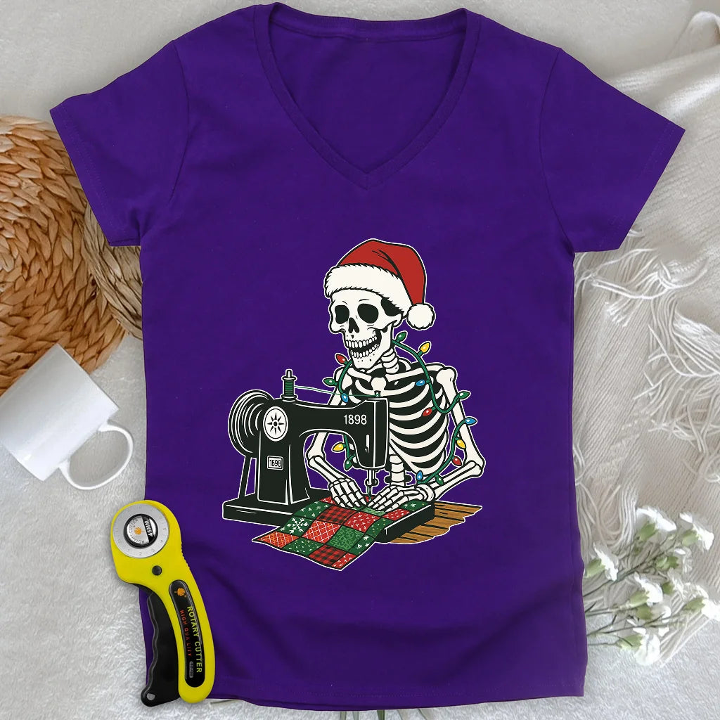 Sew Merry Lady V-neck