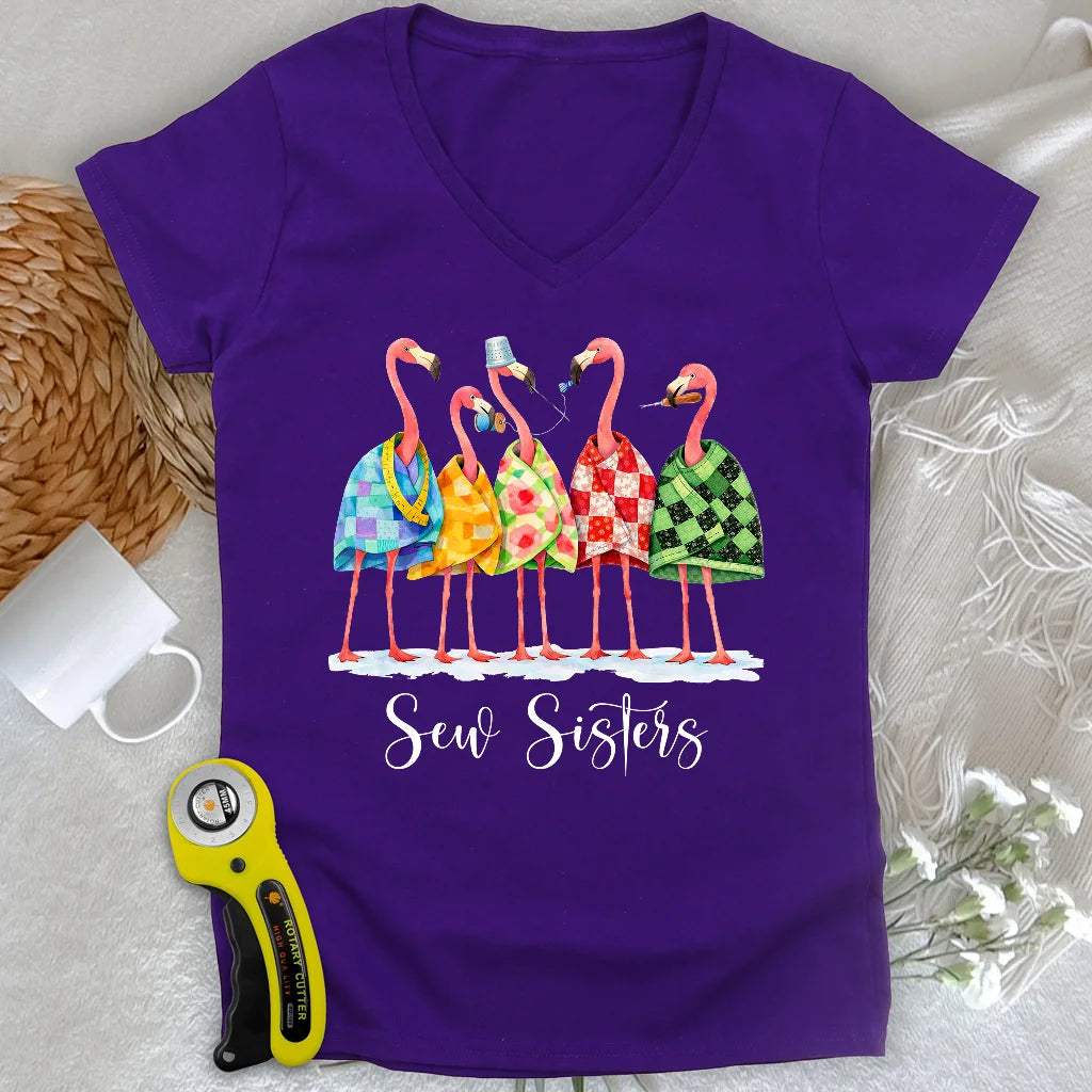 Sew Sisters Lady V-neck