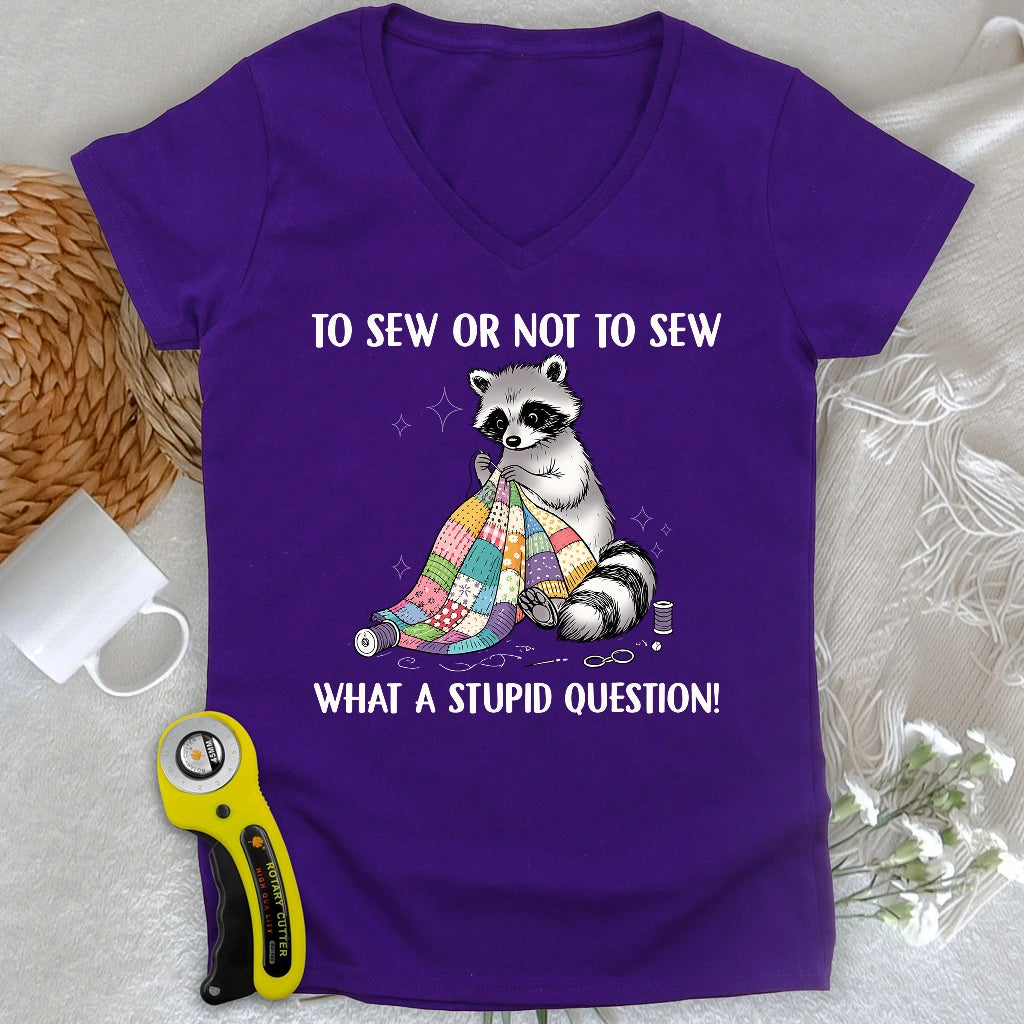 Sew and Sew Lady V-neck