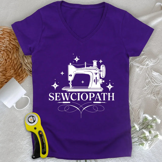 Sewciopath Lady V-neck
