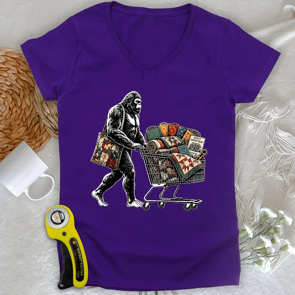 Shop Hop Lady V-neck
