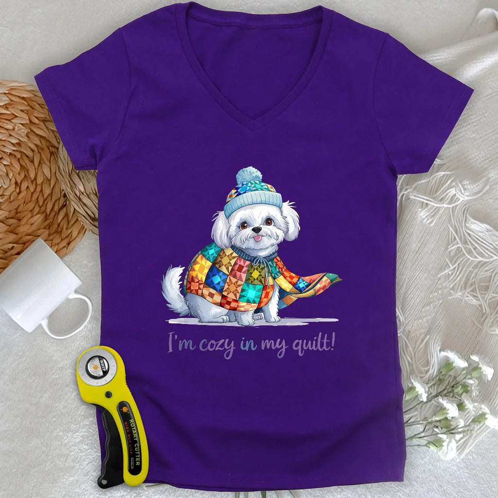 Snug Pup Lady V-neck