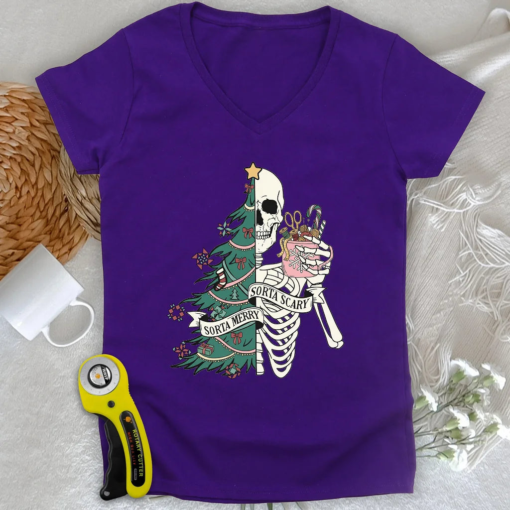 Sorta Merry Lady V-neck