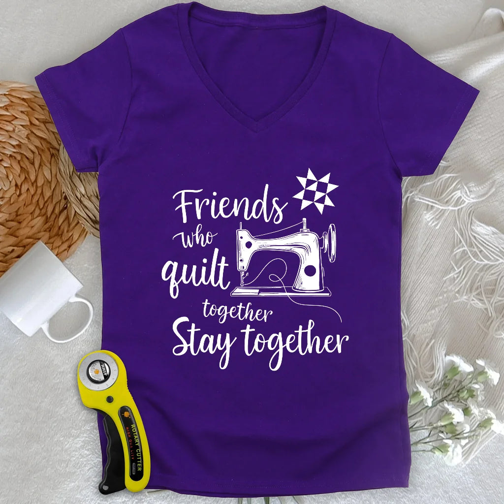Stay Together Lady V-neck