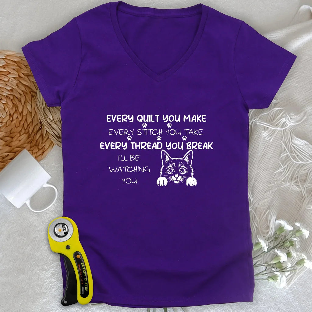 Watching You Lady V-neck